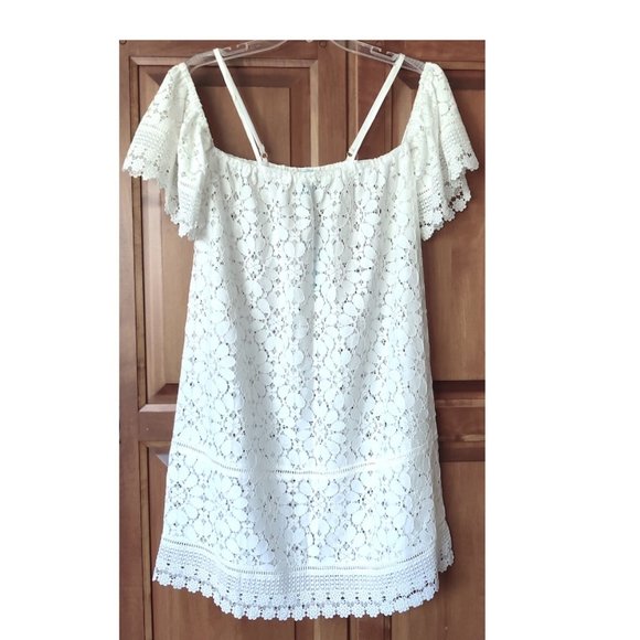 Nwt Solitaire Swim Lace Cover Up 